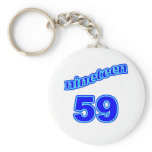 1959 Nineteen 59 Key Chain