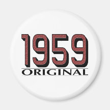 1959 Original Refrigerator Magnet