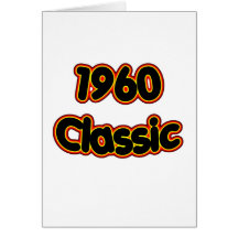 1960 Classic Card