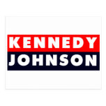 1960 Kennedy Johnson Bumper Sticker Post Cards