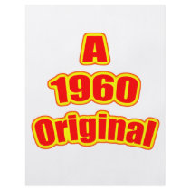 1960 Original Red Full Color Flyer