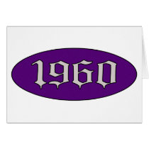 1960 OVAL cards