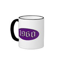1960 OVAL mugs