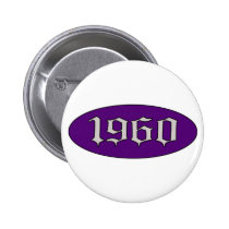 1960 OVAL buttons