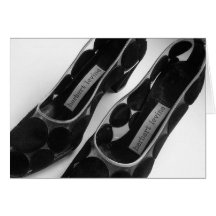 1960's Herbert Levine Heels Greeting or Note Card