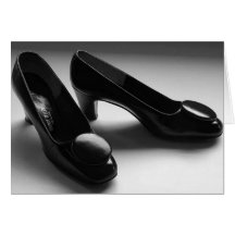 1960's Herbert Levine Heels Greeting or Note Card