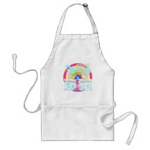 1960's Hippy Style Art Apron
