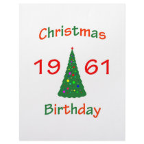 1961 Christmas Birthday Custom Letterhead