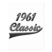 1961 Classic Post Card