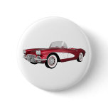 1961 Corvette C1: Candy Apple Finish: Buttons