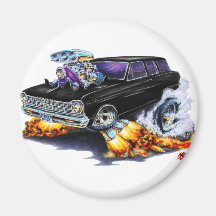 1962-65 Nova Black Wagon Magnet