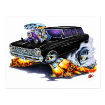 1962-65 Nova Black Wagon Postcards