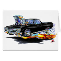 1964-65 El Camino Black Truck Greeting Card