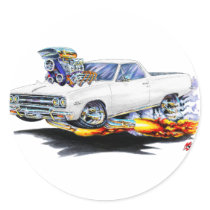 1964-65 El Camino White Truck Sticker
