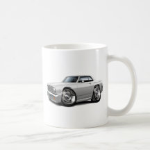 1964 Chevelle White Car Mugs