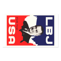 1964 LBJ for the USA Sticker