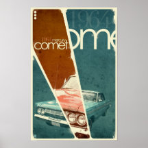 1964 Mercury Comet Posters