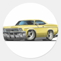 1965-66 Impala Tan Car Stickers