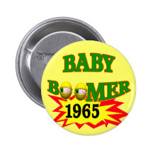 1965 Baby Boomer Button