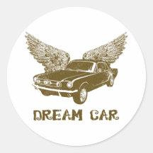 1965 Ford Mustang Coupe Stickers