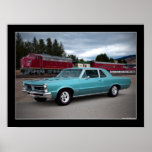 1965 Pontiac GTO Muscle Car Poster
