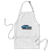 1966-67 Nova Teal Car Aprons