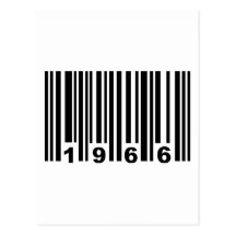 1966 barcode postcard