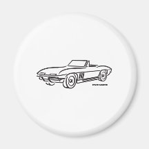 1966 Chevrolet Corvette Magnets
