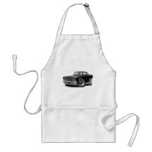 1966 Coronet Black Car Aprons