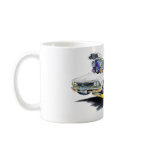 1966 El Camino White Truck Mugs