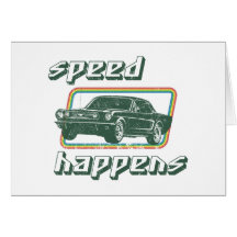 1966 Ford Mustang Coupe Card
