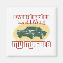 1966 Ford Mustang Coupe Magnet