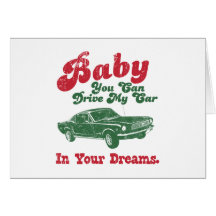 1966 Ford Mustang Fastback Greeting Cards