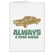 1966 Ford Mustang Fastback Greeting Cards