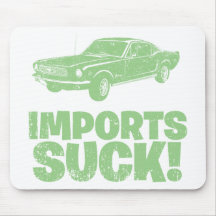 1966 Ford Mustang Fastback Mouse Pads