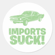 1966 Ford Mustang Fastback Sticker