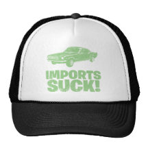 1966 Ford Mustang Fastback Trucker Hats