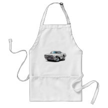 1966 Olds Cutlass White Car Apron