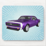 1967 Camaro SS: Purple Finish: Mousepad