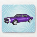 1967 Camaro SS: Purple Finish: Mousepad