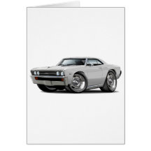 1967 Chevelle White Car Card