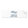 1967 Chevrolet Camaro SS 396 Bumper Sticker
