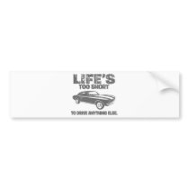 1967 Chevrolet Camaro SS 396 Bumper Sticker