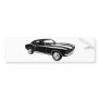 1967 Chevrolet Camaro SS 396 Bumper Sticker