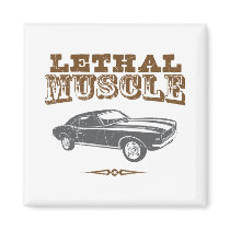1967 Chevrolet Camaro SS 396 Refrigerator Magnets