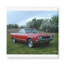 1967 Chevrolet Chevelle El Camino Refrigerator Magnet