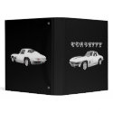 1967 Corvette Sports Car: White Finish: Binder