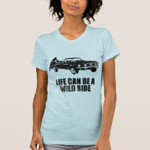 1967 Ford Mustang Convertible Tee Shirts