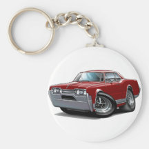 1967 Olds Cutlass Maroon Car Key Chains
