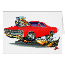 1968-69 El Camino Red Truck Card